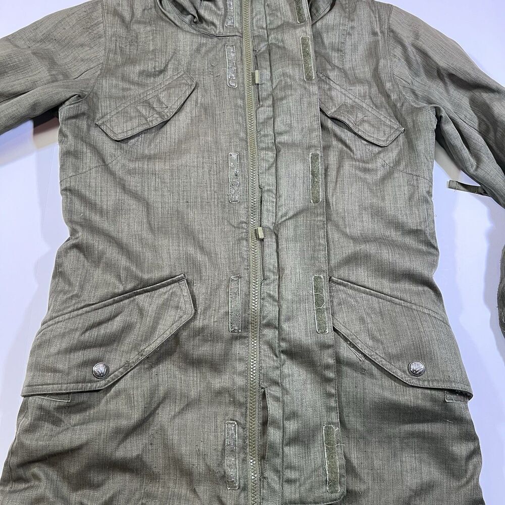 Burton White Collection Dryride Ski Snowboard Jacket Men's Small *READ* - Picture 9 of 14